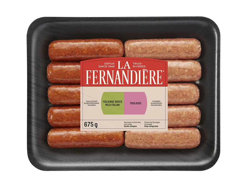 combo saucisse italienne douce et toulouse La Fernandière